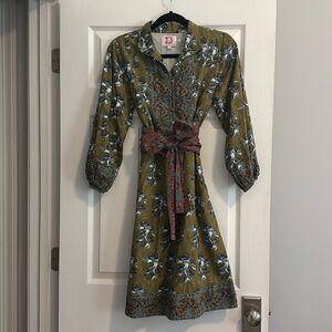 [3 for $100] Victoria Dunn block print dress